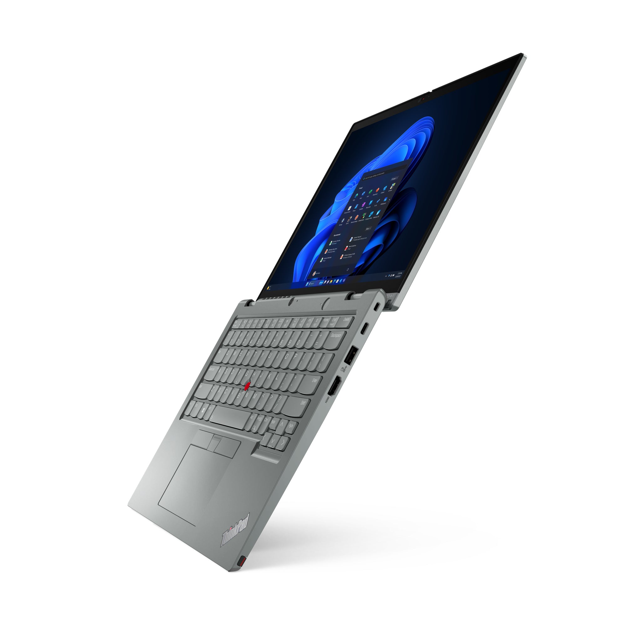 Lenovo ThinkPad L13 2-in-1 Gen 5 (Intel) Intel Core Ultra 5 125U Hybrid (2-in-1) 33.8 cm (13.3") Touchscreen WUXGA 16 GB LPDDR5-SDRAM 512 GB SSD Wi-Fi 6E (802.11ax) Windows 11 Pro Grey