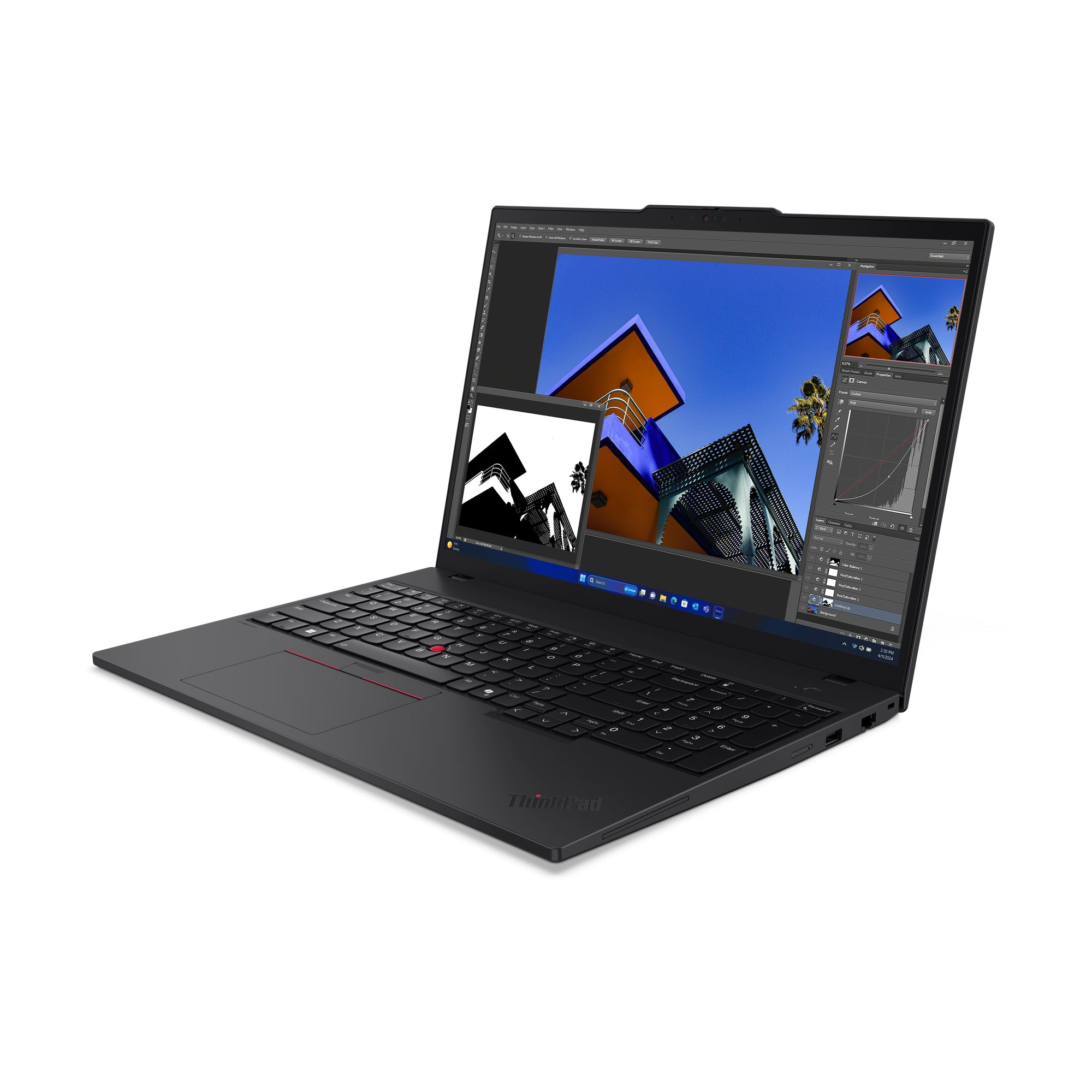 Lenovo ThinkPad T16 Gen 3 Intel Core Ultra 7 155U Laptop 40.6 cm (16") WUXGA 16 GB DDR5-SDRAM 512 GB SSD Wi-Fi 6E (802.11ax) Windows 11 Pro English Black