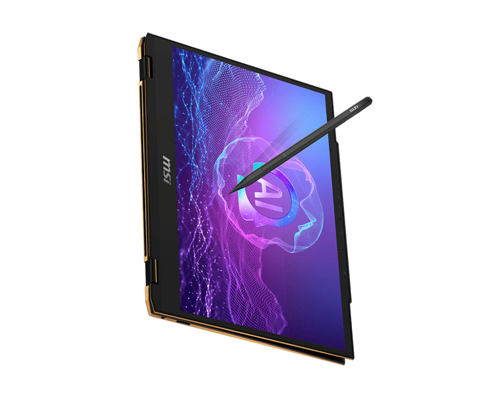 MSI Summit 13 AI EVO A2HMTG-074AU Intel Core Ultra 7 255H Hybrid (2-in-1) 33.8 cm (13.3") Touchscreen Full HD+ 32 GB LPDDR5-SDRAM 1 TB SSD Wi-Fi 7 (802.11be) Windows 11 Pro Black