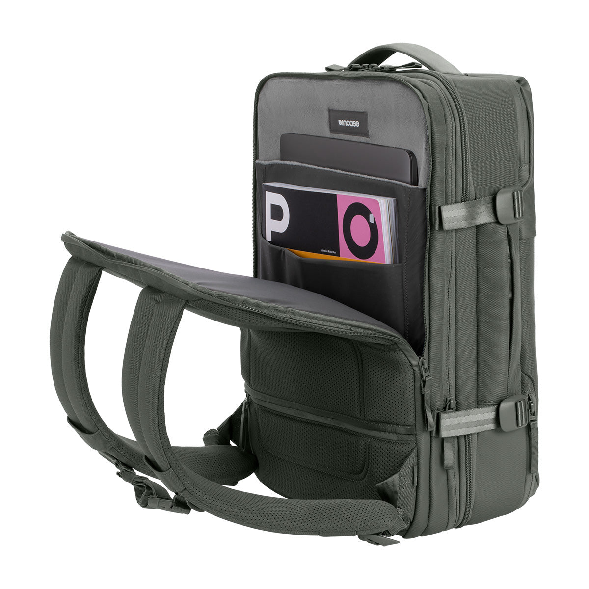 Incase INCO100682-SIV backpack Travel backpack Green Polyester