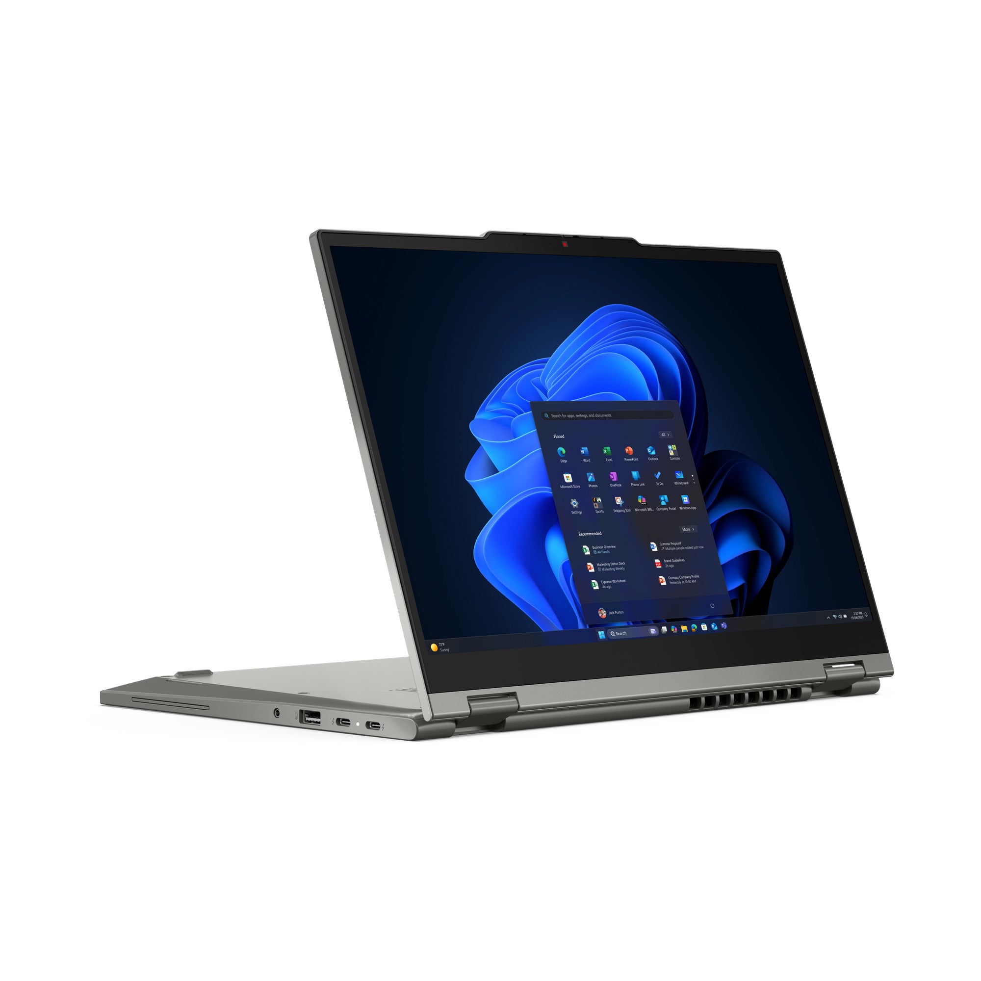 Lenovo ThinkPad L13 2-in-1 Gen 6 (Intel) Intel Core Ultra 5 225U Hybrid (2-in-1) 33.8 cm (13.3") Touchscreen WUXGA 32 GB LPDDR5x-SDRAM 512 GB SSD Wi-Fi 6E (802.11ax) Windows 11 Pro English Grey