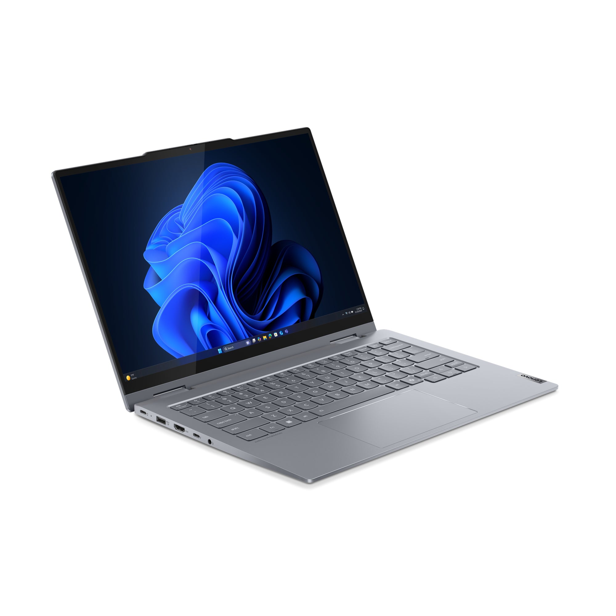 Lenovo ThinkBook 14 2-in-1 G5 IAU Intel Core Ultra 7 255U Hybrid (2-in-1) 35.6 cm (14") Touchscreen WUXGA 32 GB DDR5-SDRAM 512 GB SSD Wi-Fi 6E (802.11ax) Windows 11 Pro English Grey
