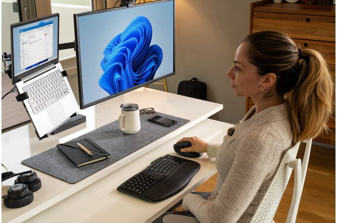 Kensington Pro Fit Ergo KB675 EQ TKL keyboard Home/Office USB + RF Wireless + Bluetooth QWERTY US English Black