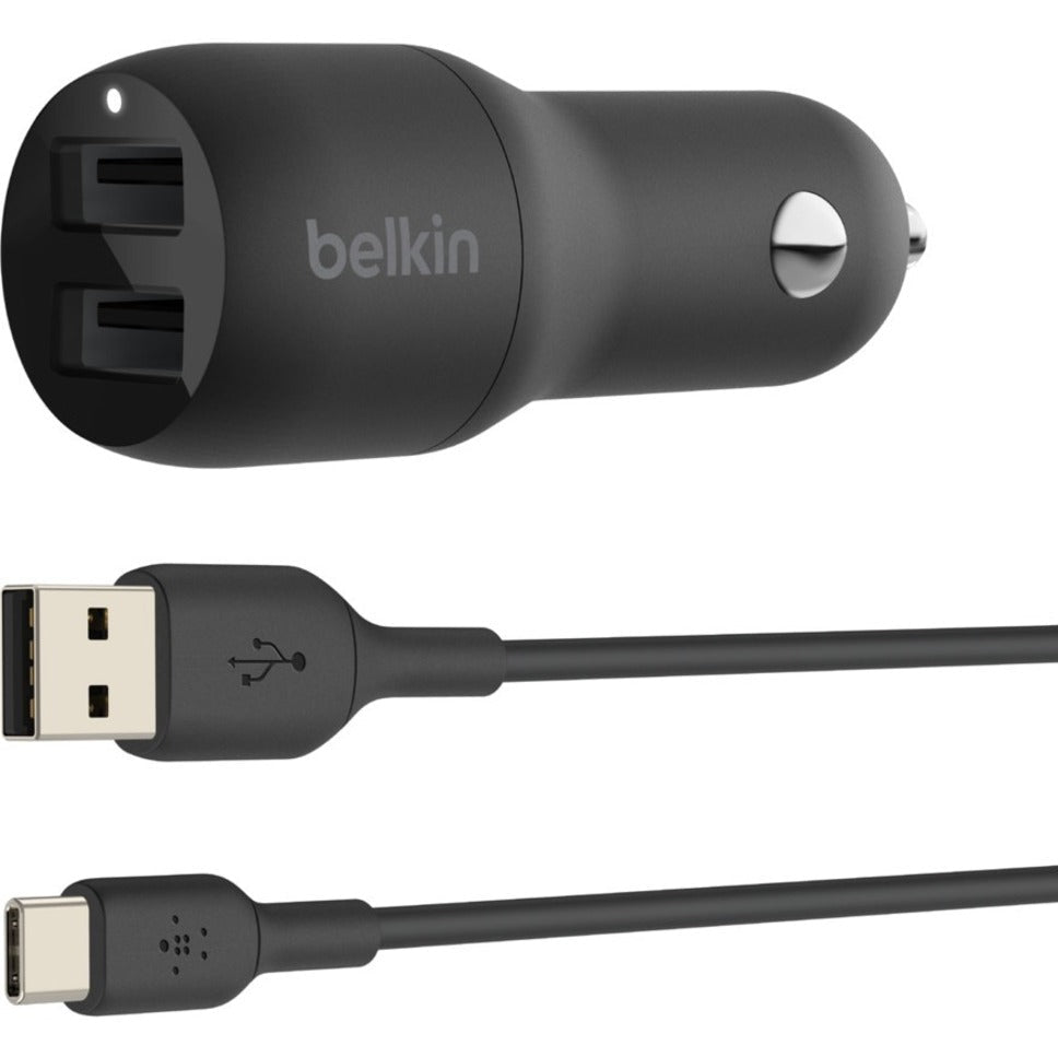 Belkin BoostCharge 24 W Auto Adapter - Soundz Store AUSTRALIA