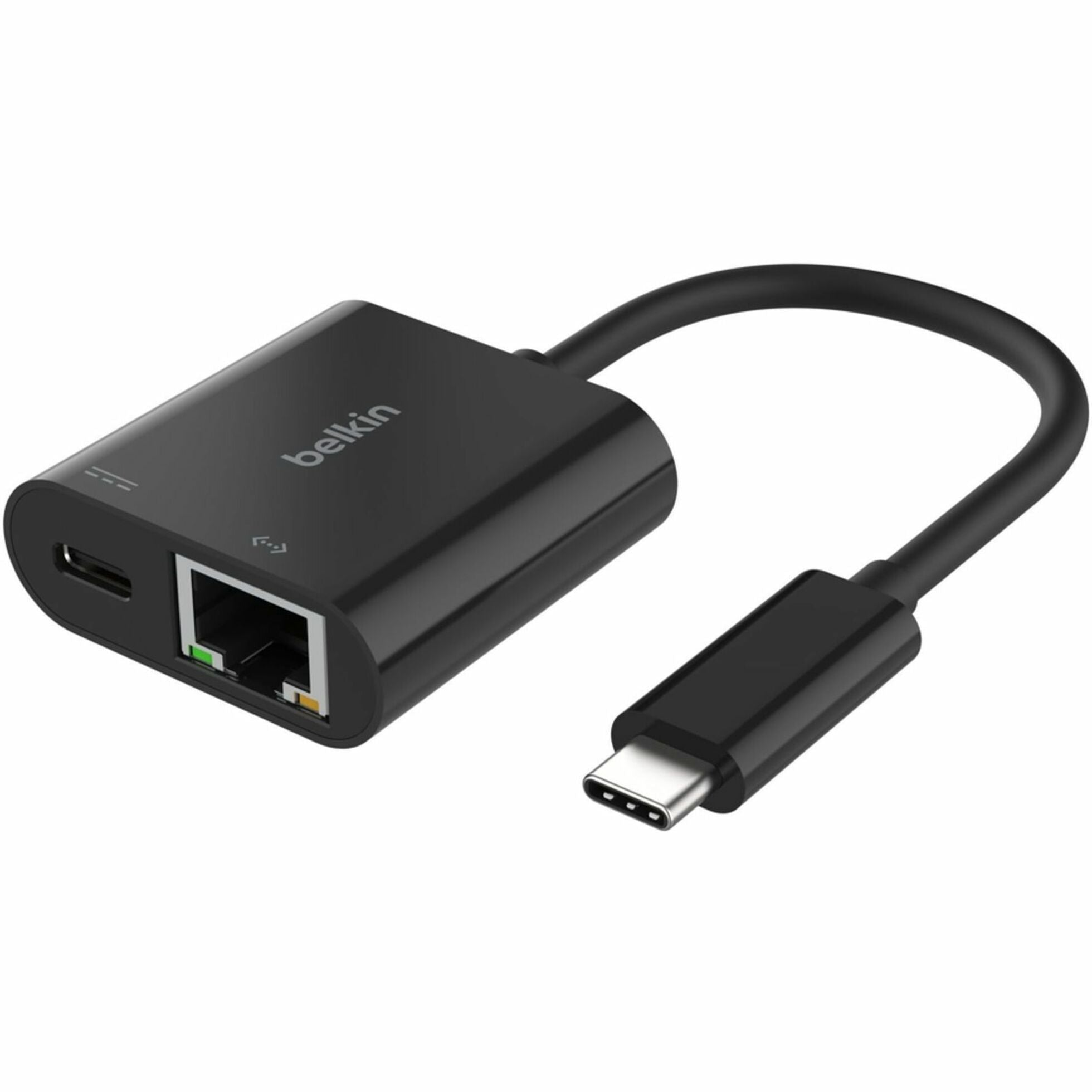 Belkin Connect Ethernet Adapter for MacBook, iPad Pro, MacBook Pro, Workstation - Portable - Black - Soundz Store AUSTRALIA