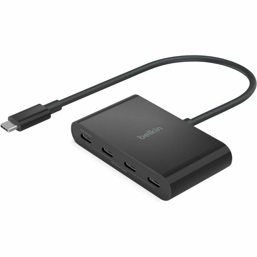 Belkin Connect USB-C 4-Port Hub, Adapter Dongle, 4xUSB-C Ports & 100W PD Max 10Gbps Data Transfer Mac/Chromebook - Soundz Store AUSTRALIA