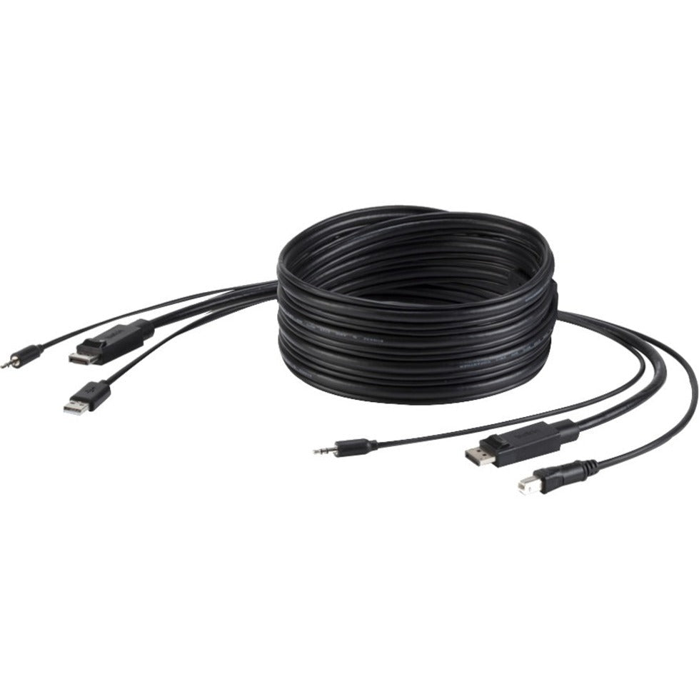 Belkin Cybersecurity and Secure KVM 1.83 m DisplayPort/Mini-phone/USB KVM Cable - TAA Compliant - Soundz Store AUSTRALIA