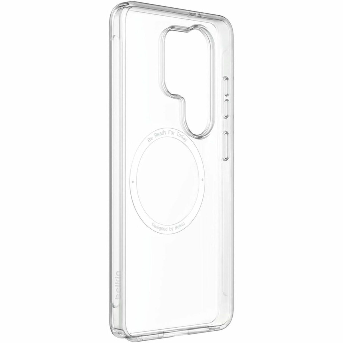 Belkin SheerForce Case for Samsung Galaxy S26 Ultra Smartphone - Grippy Side Grooves, Textured Buttons - Clear - Soundz Store AUSTRALIA