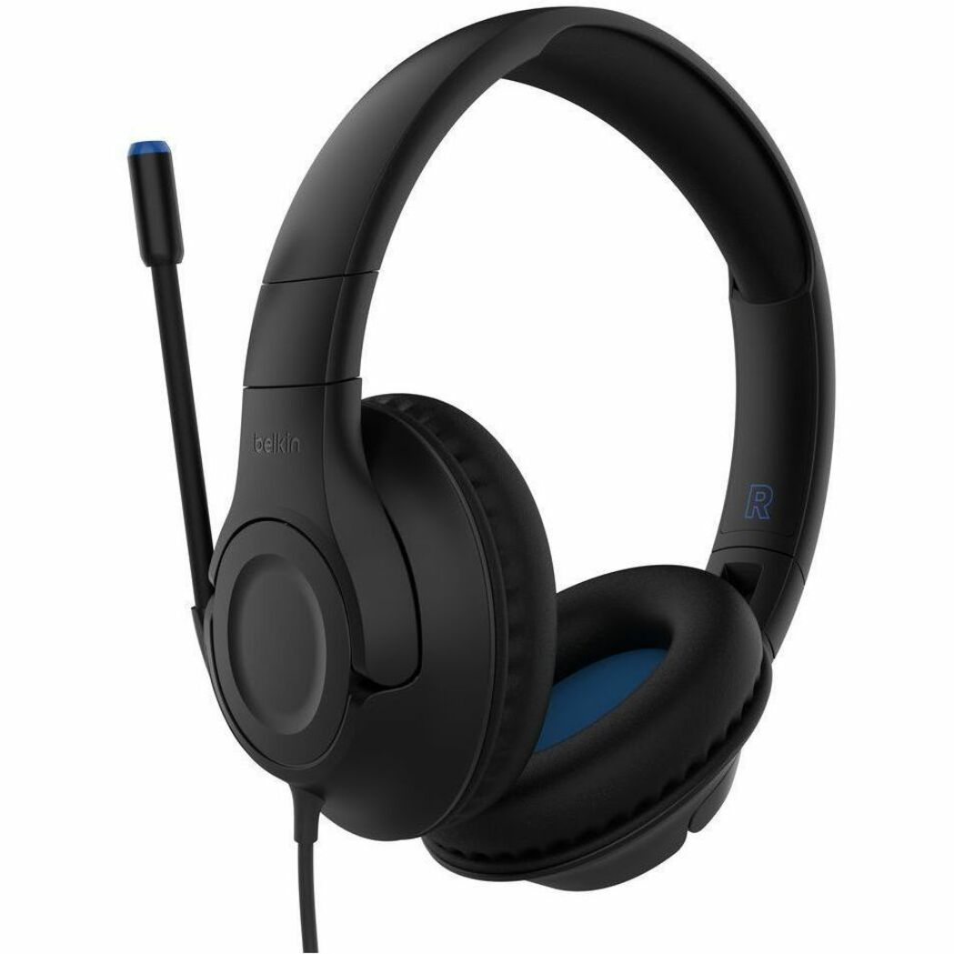Belkin SoundForm Inspire Wired Over-the-ear, Over-the-head Stereo Headset - Black - Soundz Store AUSTRALIA
