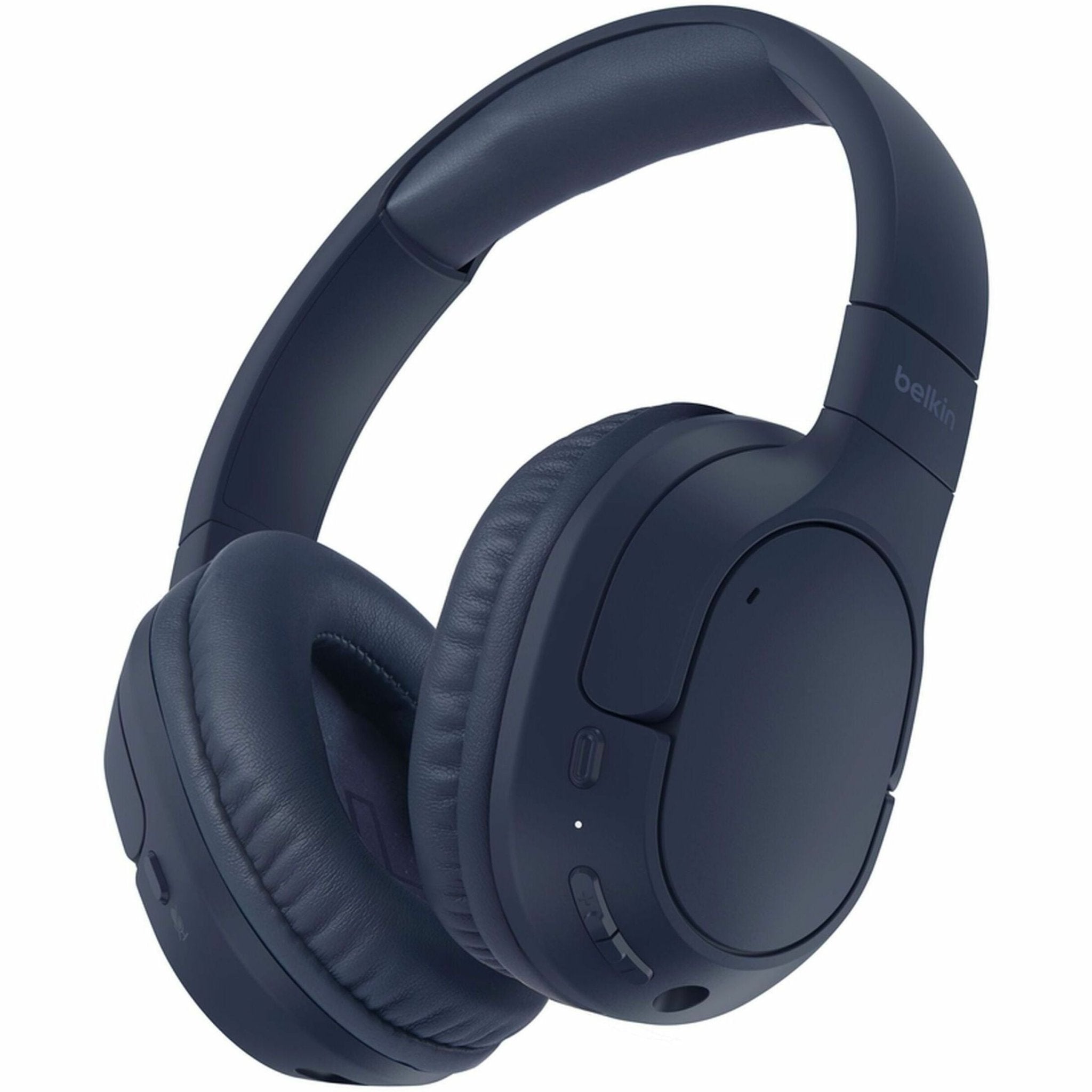 Belkin SoundForm Surround Wired/Wireless On-ear, Over-the-head, Over-the-ear Stereo Headset - Blue - Soundz Store AUSTRALIA