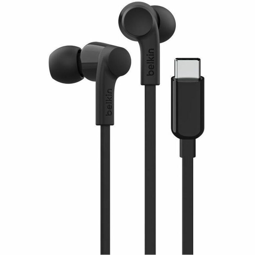 Belkin SOUNDFORM Wired Earbud Stereo Earset - Black - Soundz Store AUSTRALIA