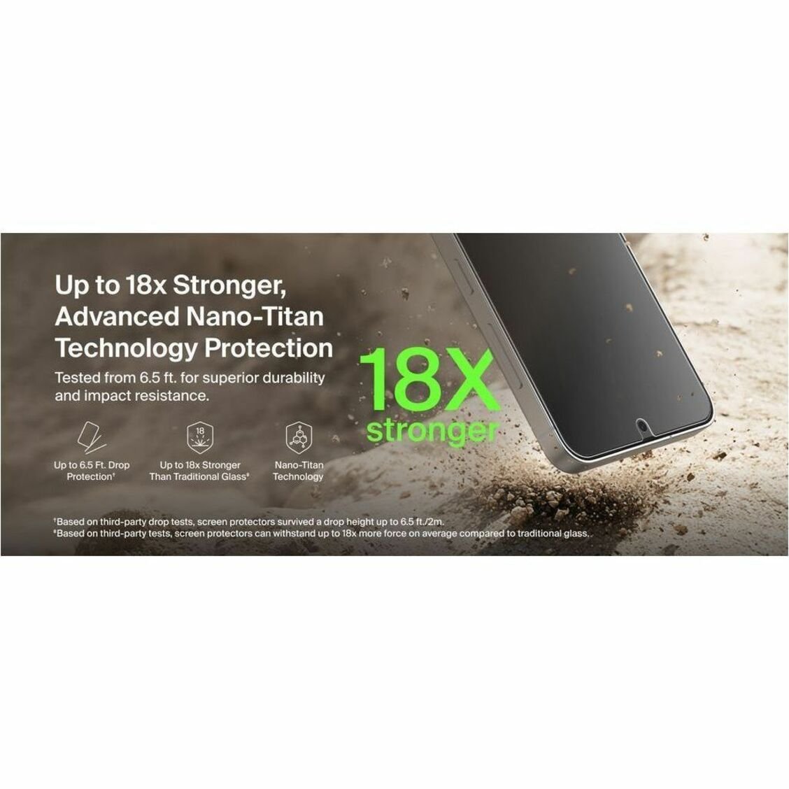 Belkin Titan SmartShield 9H Glass Screen Protector for Samsung Galaxy S26 - Soundz Store AUSTRALIA
