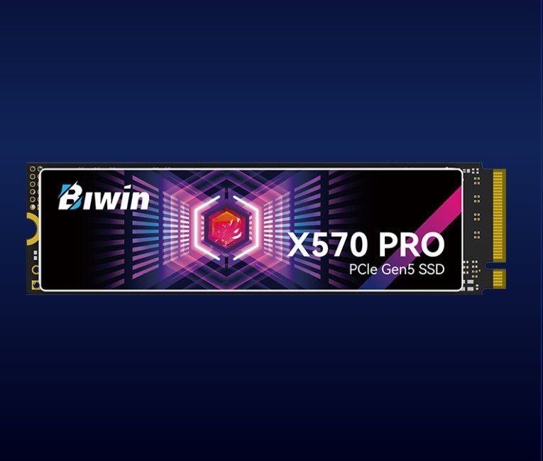 BIWIN Black Opal X570-8TB PRO SSD M.2 NVMe PCIe Gen5*4 Reading speed 14000 MB/s Writing speed 13000 MB/s BX570DN08TB-RGX - 5 Year Warranty - Soundz Store AUSTRALIA