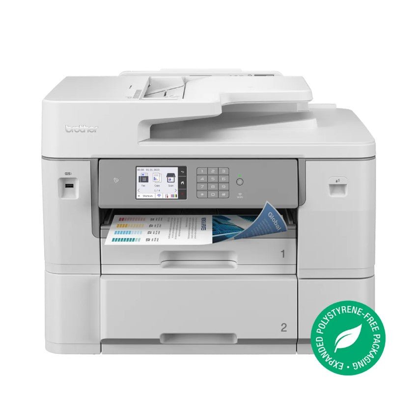 Brother *NEW* Business inkjet printer with roll printing up to 2700mm and duplex A3 print & scan. Enjoy fast print speeds, high-yield inks & flexible - Soundz Store AUSTRALIA