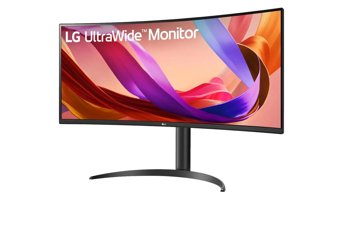 LG 34BQ65VA-B 34-inch UltraWide QHD Curved Monitor - 3440 x 1440 VA, 100Hz, HDR10, USB-C 65W