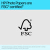 HP Advanced Photo Paper, Glossy, 65 lb, 4 x 12 in. (101 x 305 mm), 10 sheets