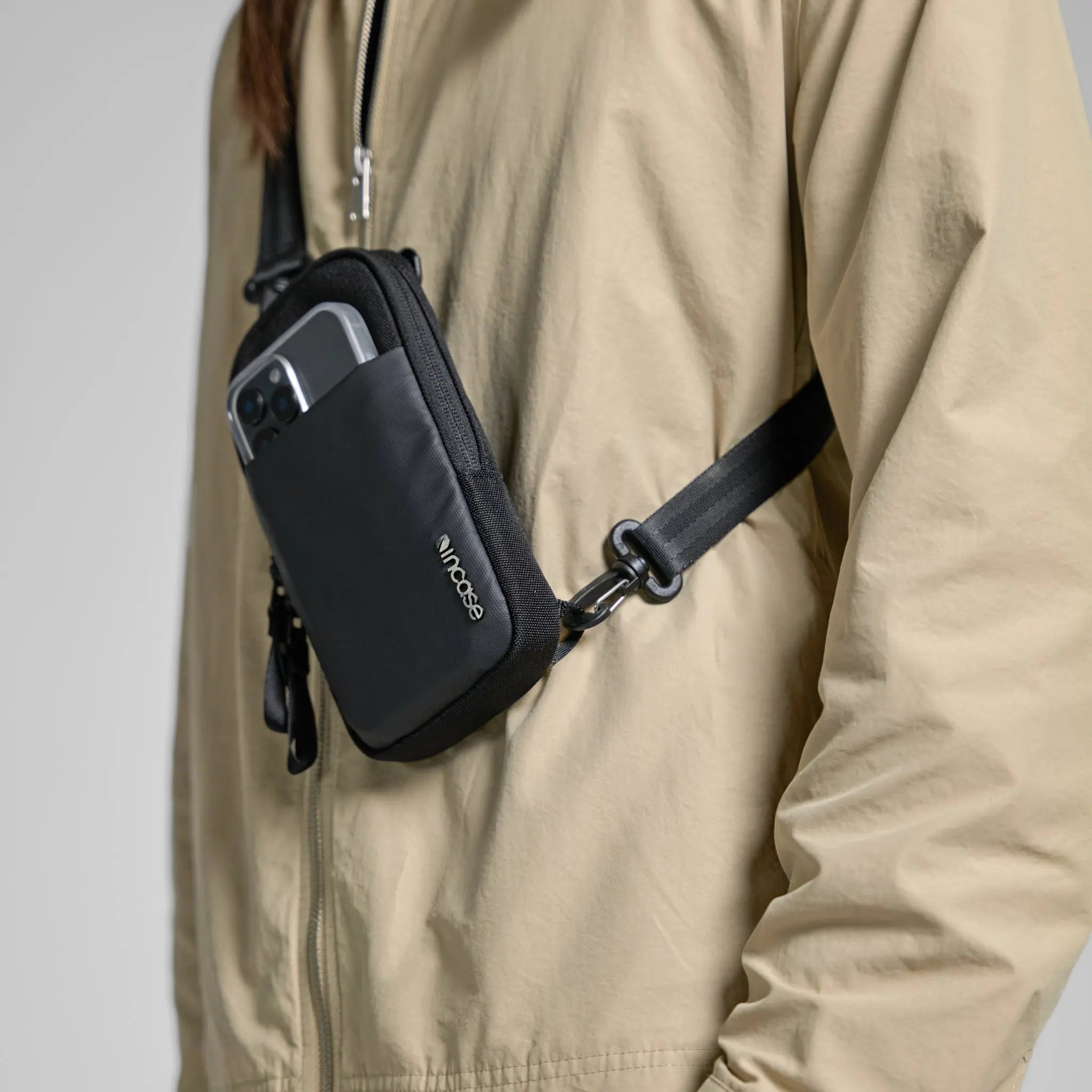 Incase INCO400721-BLK handbag/shoulder bag Recycled polyester Black Boy Cross body bag