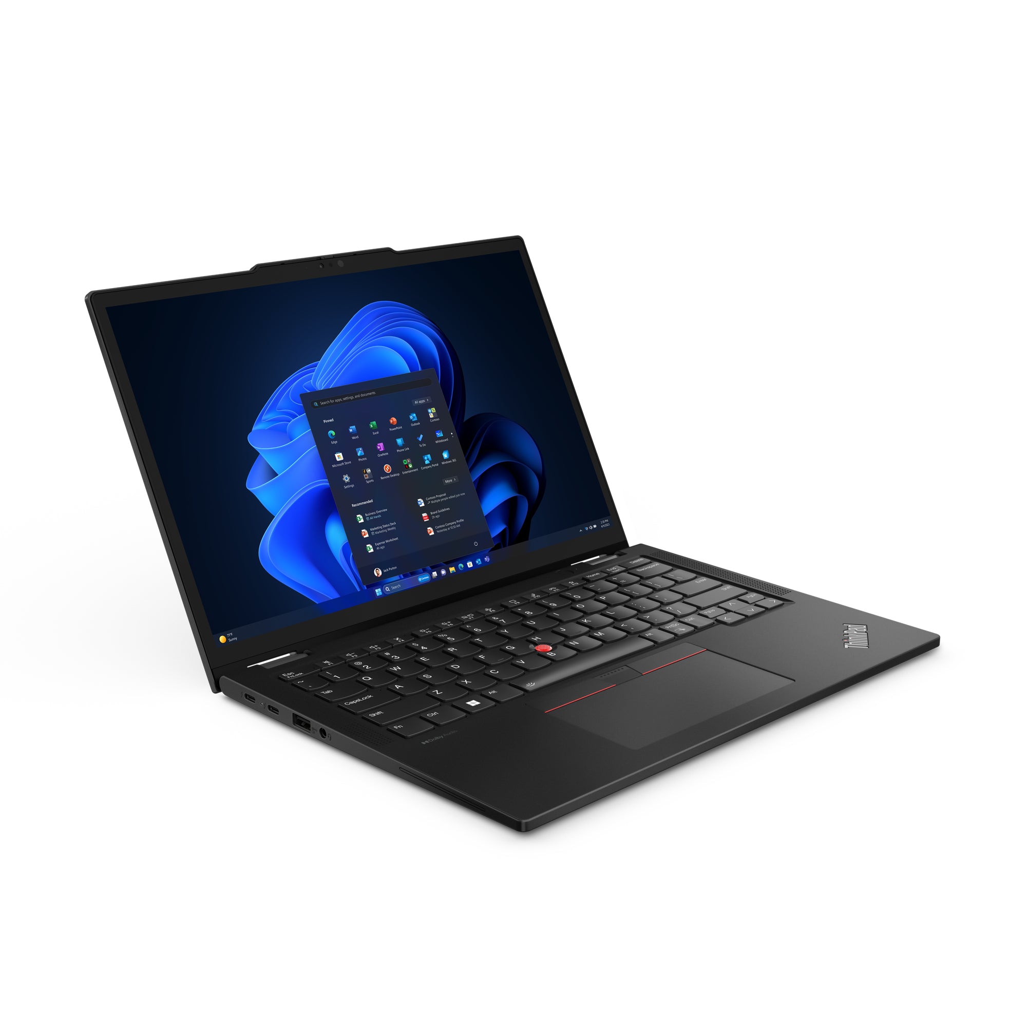 Lenovo ThinkPad X13 2-in-1 Gen 5 Intel Core Ultra 5 125U Hybrid (2-in-1) 33.8 cm (13.3") Touchscreen WUXGA 16 GB LPDDR5x-SDRAM 512 GB SSD Wi-Fi 6E (802.11ax) Windows 11 Pro English Black