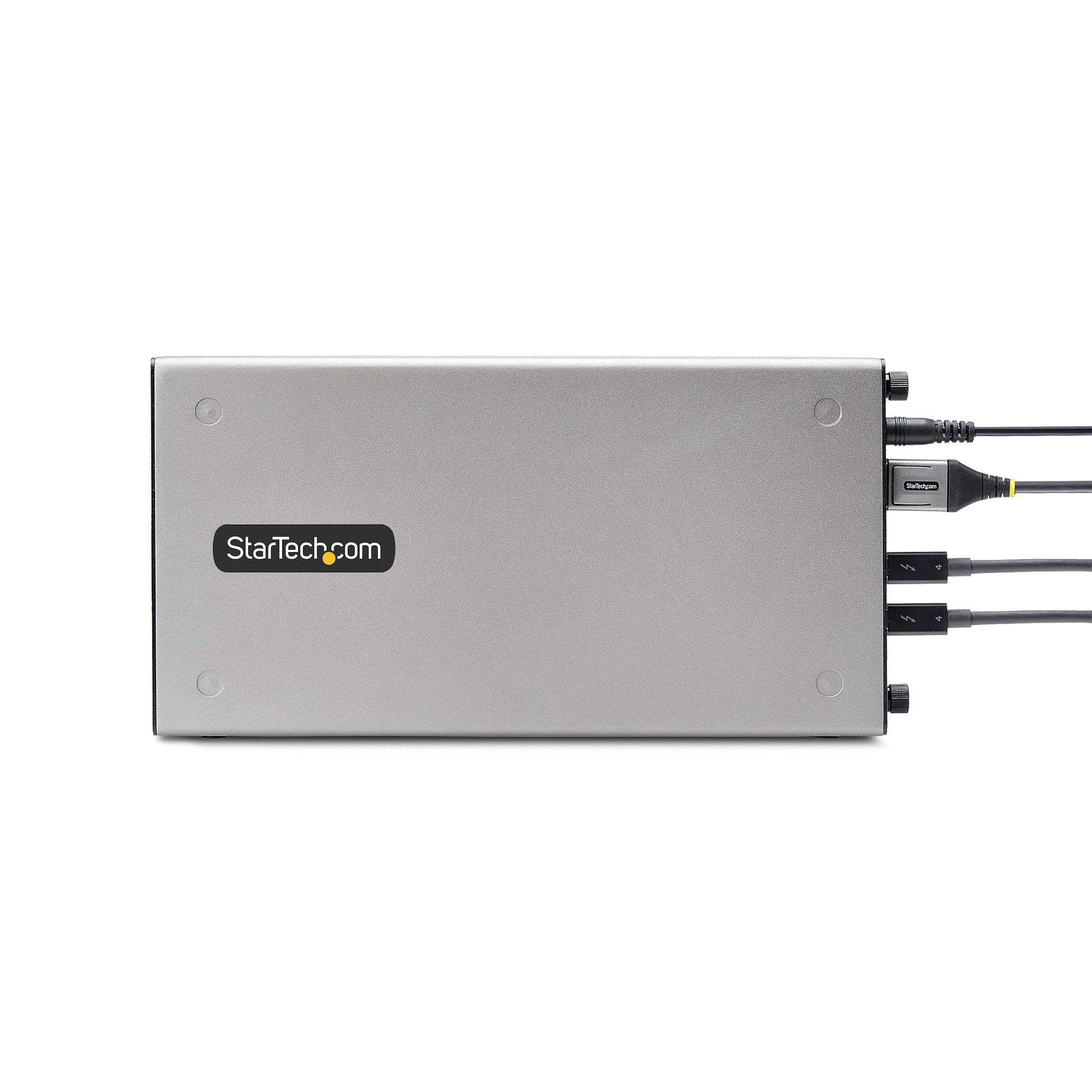 StarTech.com Thunderbolt 3 PCIe Expansion Chassis, External Enclosure W/Dual PCI Express Slots, PCIe Box for Laptops/Desktops/All-In-Ones, 8K/4K Output Via TB3/DP 1.4 Ports, For Video Capture/Fiber/Ethernet Cards - TAA
