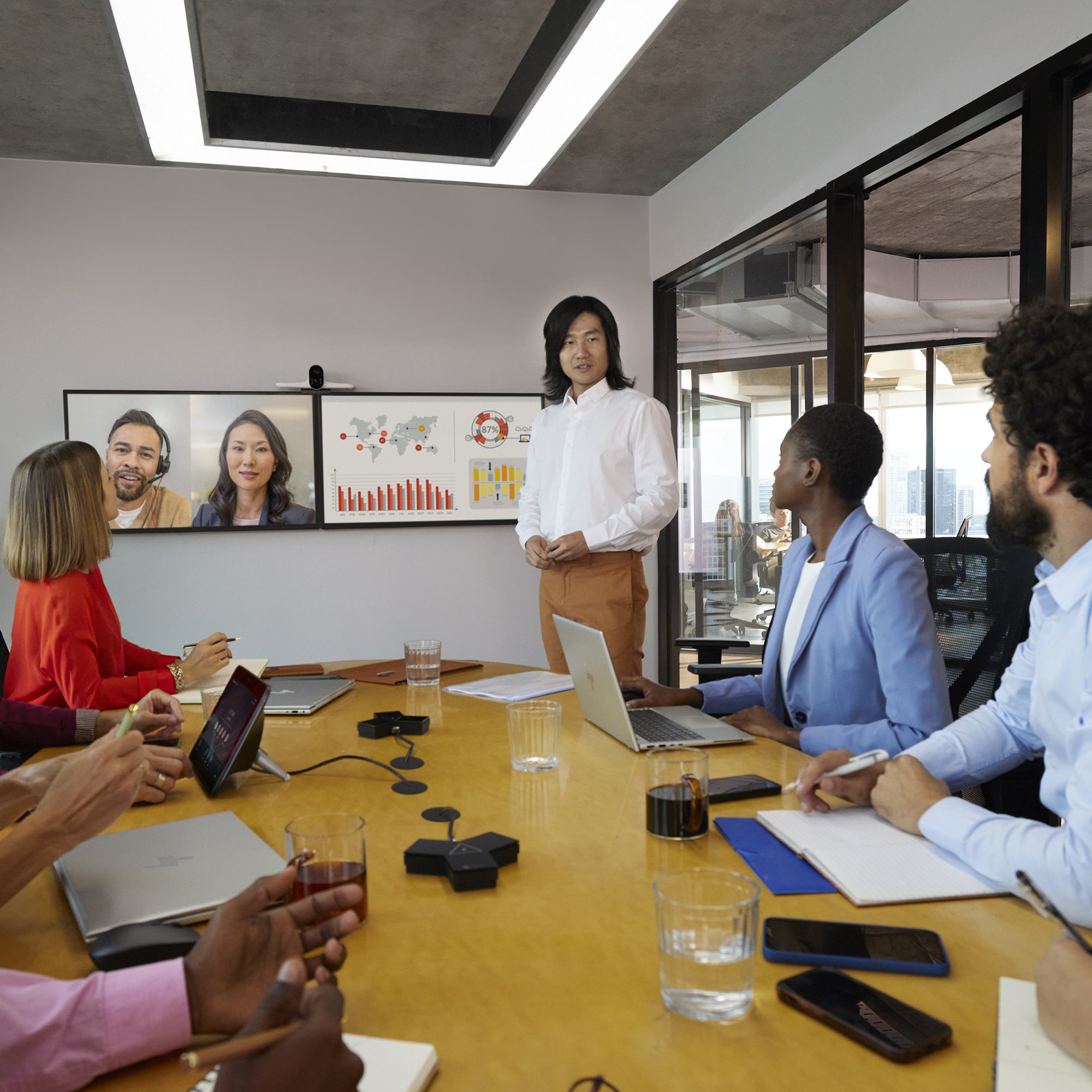 Poly Studio G62 Video Conferencing System With Mounting Plate Kit