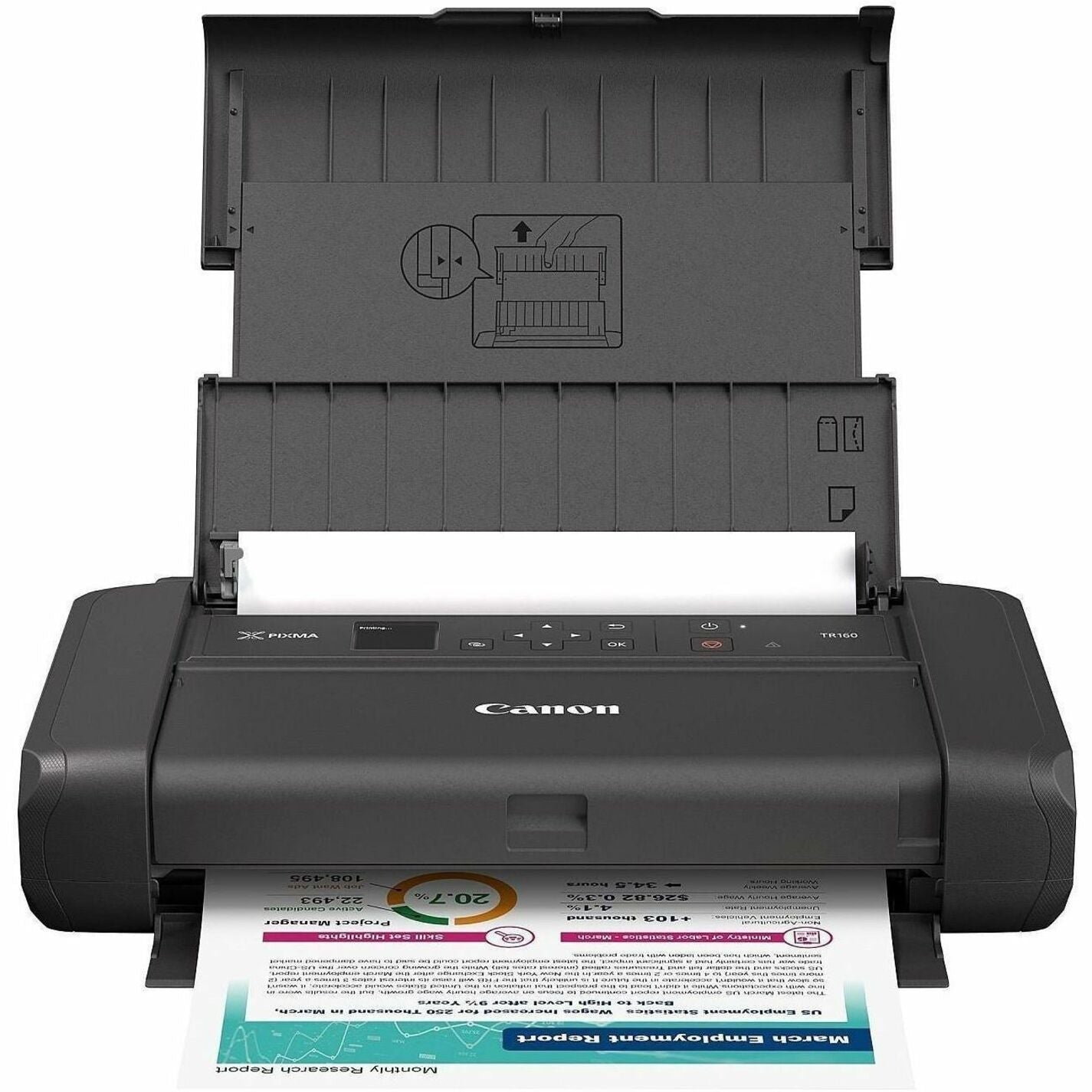 Canon PIXMA TR160 Portable Wired/Wireless Inkjet Printer - Colour - Soundz Store AUSTRALIA
