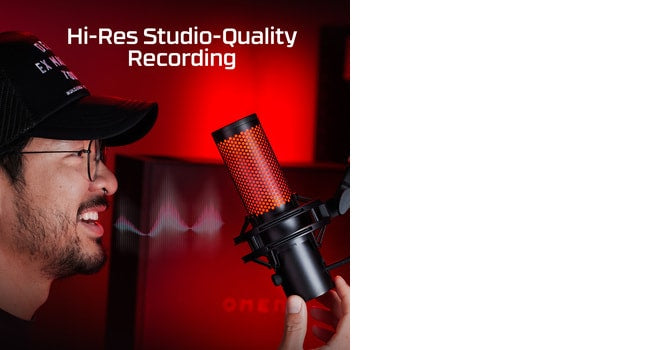 HyperX QuadCast 2 - USB Microphone (Black) Podcast microphone