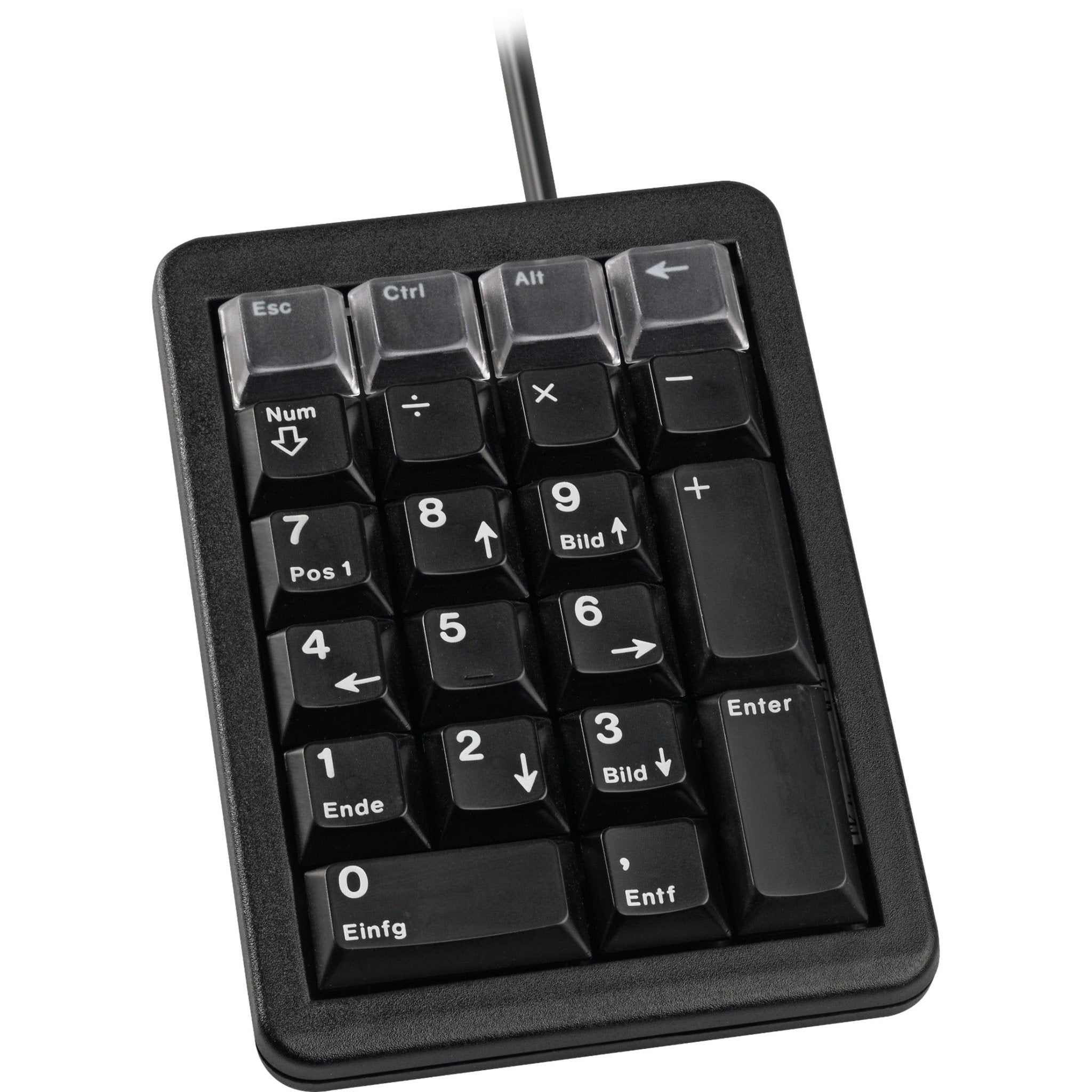 CHERRY G84-4700 Keypad - Cable Connectivity - USB Interface - English (US) - Black - Soundz Store AUSTRALIA