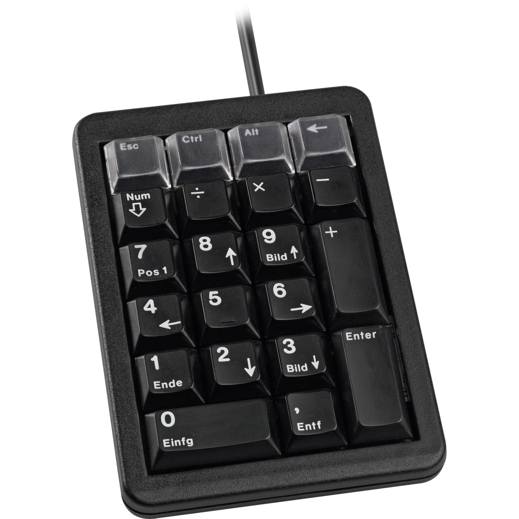 CHERRY G84-4700 Keypad - Cable Connectivity - USB Interface - English (US) - Black - Soundz Store AUSTRALIA