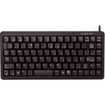 CHERRY Ultraslim G84-4100 Keyboard - Cable Connectivity - PS/2, USB 2.0 Interface - Black - Soundz Store AUSTRALIA