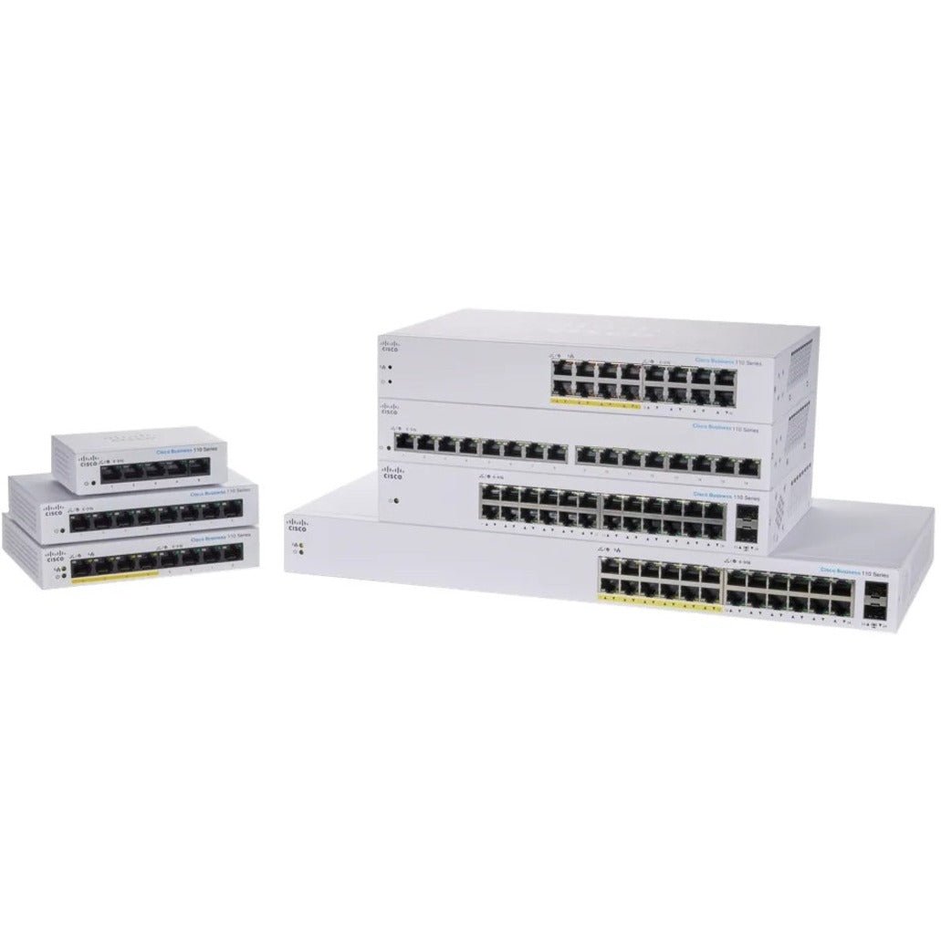 Cisco 110 CBS110-5T-D 5 Ports Ethernet Switch - Gigabit Ethernet - 10/100/1000Base-T - Soundz Store AUSTRALIA