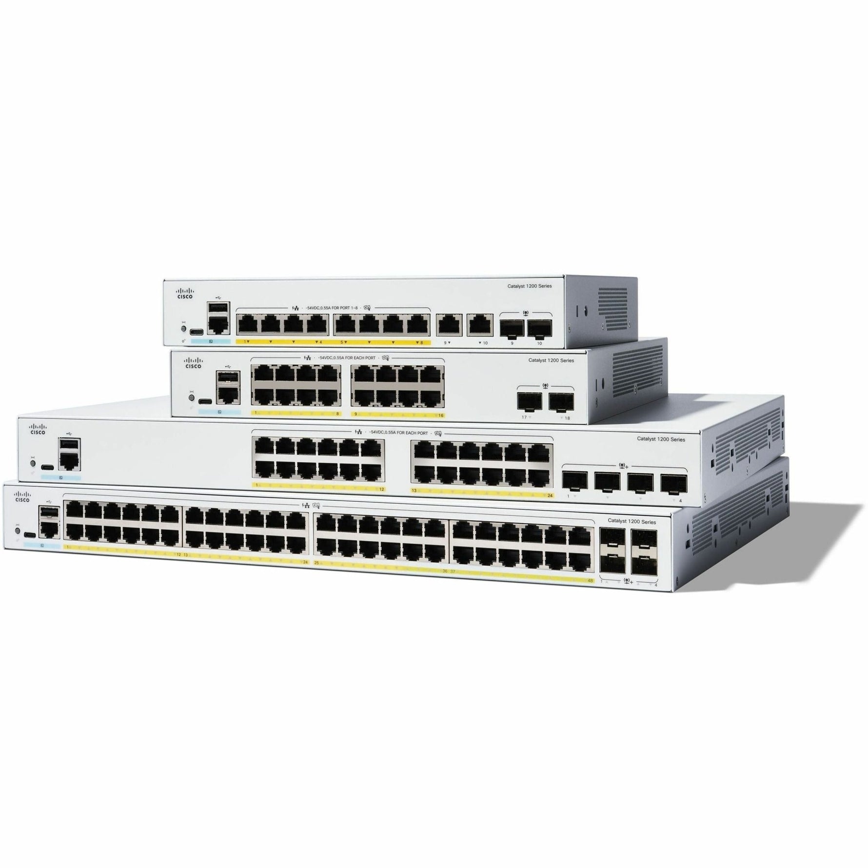 Cisco Catalyst 1200 C1200-8FP-2G 10 Ports Manageable Ethernet Switch - Gigabit Ethernet - 1000Base-X, 10/100/1000Base-T - Soundz Store AUSTRALIA