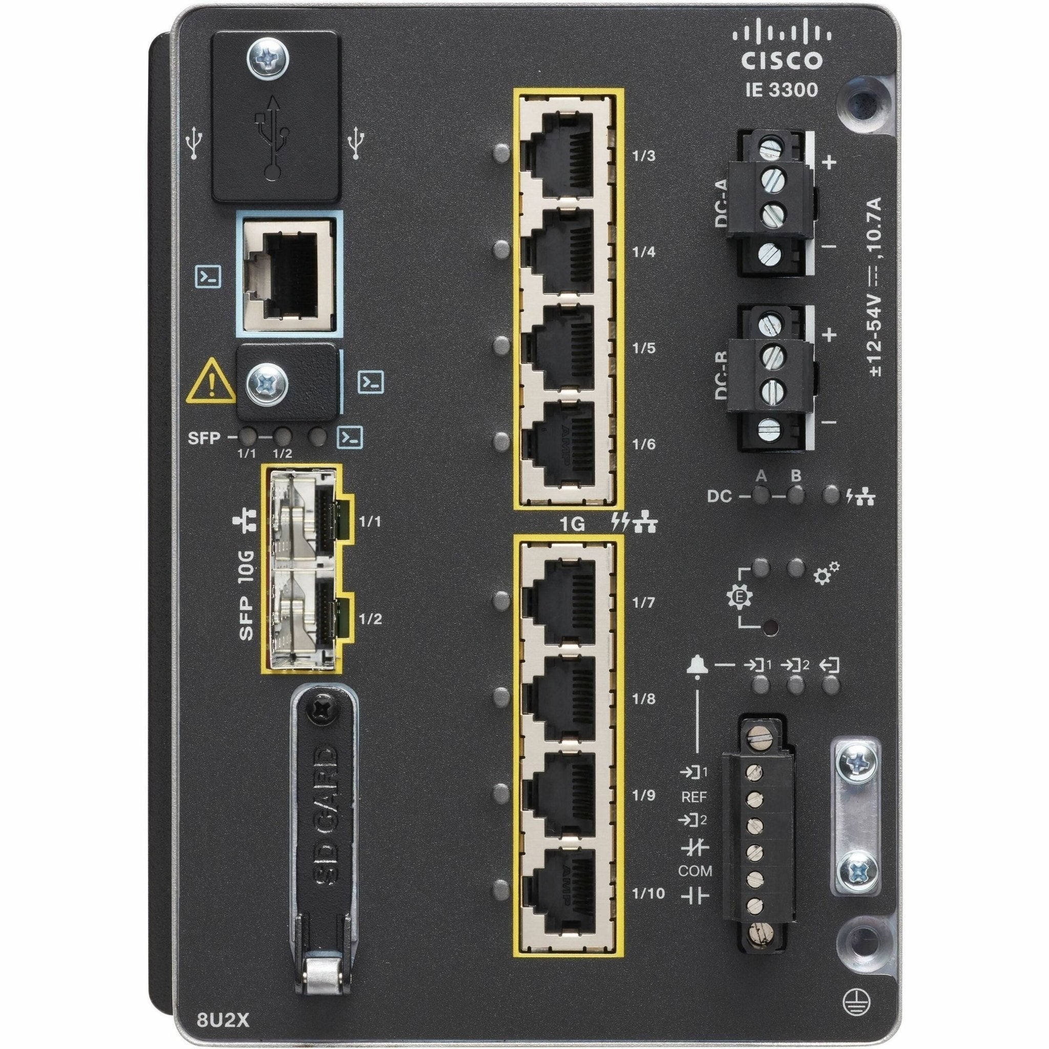 Cisco Catalyst IE3300 IE-3300-8T2S 8 Ports Manageable Ethernet Switch - Soundz Store AUSTRALIA