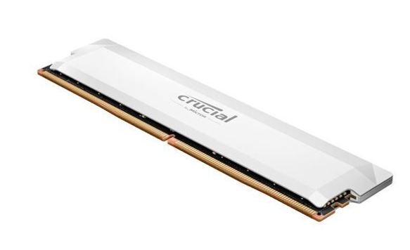 Crucial Pro 16GB (1x16GB) DDR5 UDIMM 6400MHz CL32 White Heat Spreader Support Intel XMP AMD Ryzen Desktop PC Gaming Memory Tray - Soundz Store AUSTRALIA