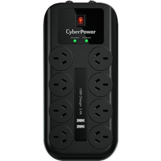 CyberPower CPSURGE08USB-ANZ Surge Suppressor/Protector - Soundz Store AUSTRALIA