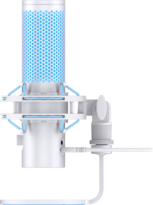 HyperX QuadCast 2 - USB Microphone (Frost) Gray Table microphone