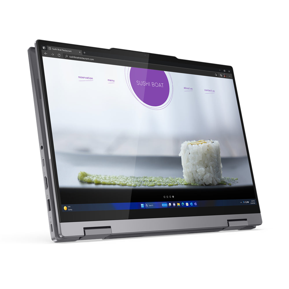 Lenovo ThinkBook 14 2-in-1 G4 IML Intel Core Ultra 5 125U Hybrid (2-in-1) 35.6 cm (14") Touchscreen WUXGA 16 GB DDR5-SDRAM 512 GB SSD Wi-Fi 6E (802.11ax) Windows 11 Pro English Grey