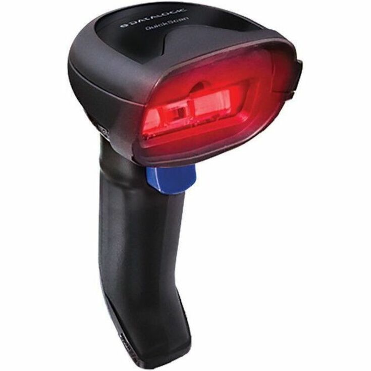 Datalogic QuickScan I QD2220-BKK1S Retail, Industrial, Commercial Service, Hospitality, Government Handheld Barcode Scanner Kit - Cable Connectivity - Black - USB Cable Included - Soundz Store AUSTRALIA