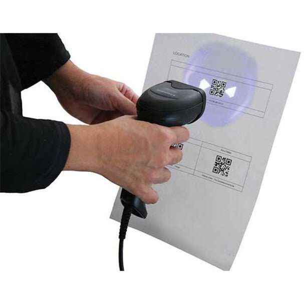 Datalogic QuickScan QW2520 Rugged Retail, Commercial Service, Hospitality, Government Handheld Barcode Scanner Kit - Cable Connectivity - Black - USB Cable Included - Soundz Store AUSTRALIA