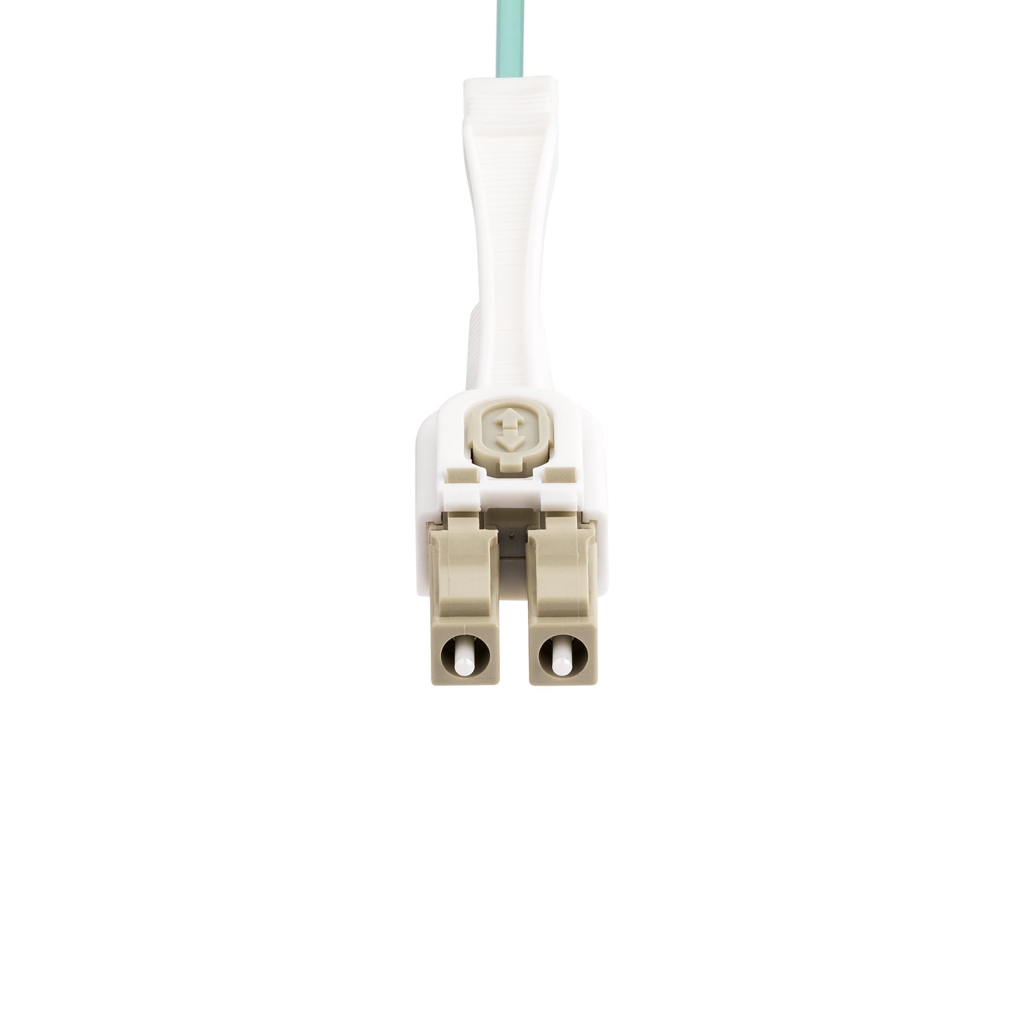 StarTech.com 3m (9.8ft) LC to LC (UPC) OM4 Multimode Fiber Optic Cable w/Push Pull Tabs, 50/125µm, 100G, Bend Insensitive, Low Insertion Loss - LSZH Fiber Jumper Cord