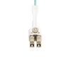 StarTech.com 3m (9.8ft) LC to LC (UPC) OM4 Multimode Fiber Optic Cable w/Push Pull Tabs, 50/125µm, 100G, Bend Insensitive, Low Insertion Loss - LSZH Fiber Jumper Cord