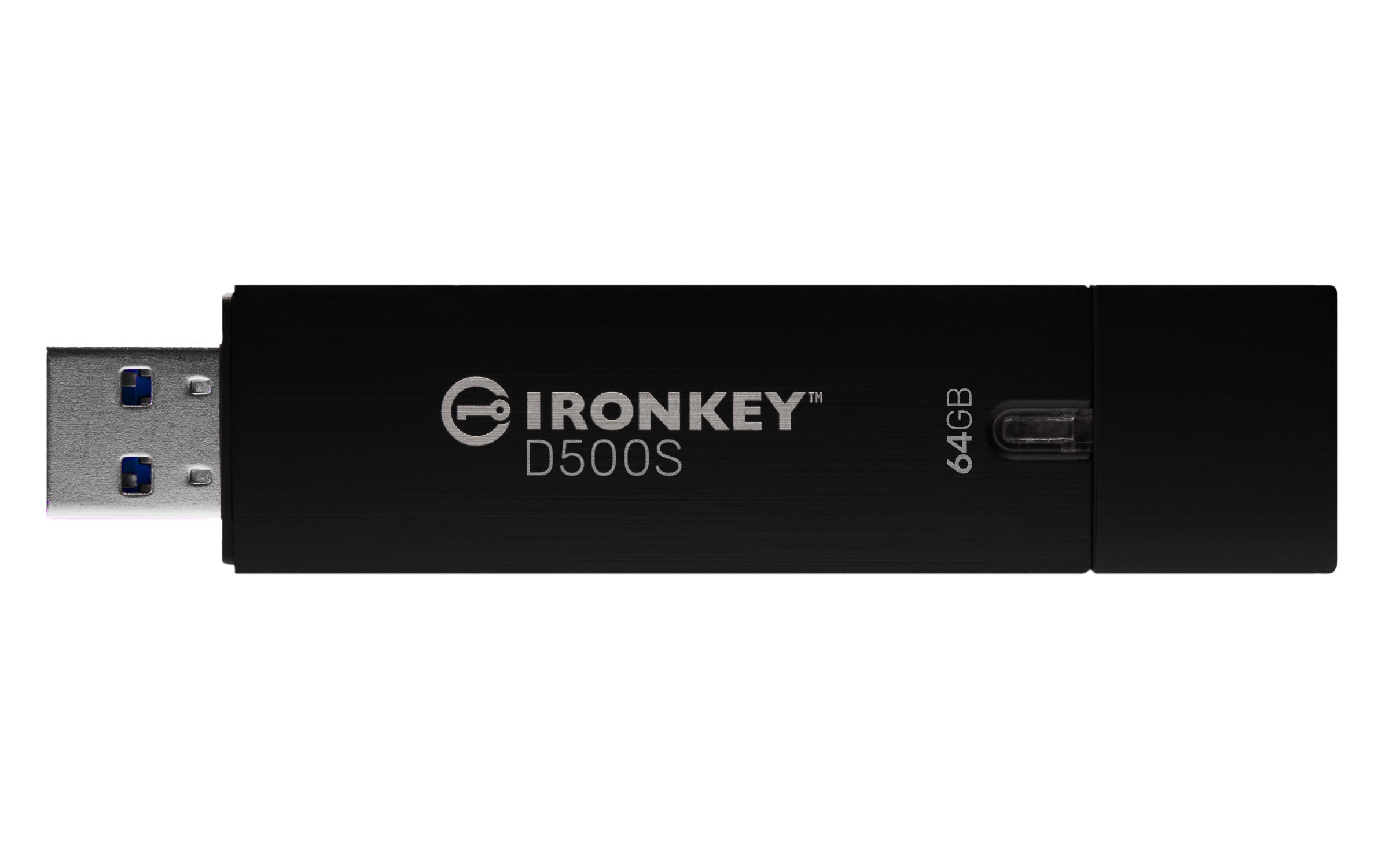Kingston Technology IronKey 64GB D500S FIPS 140-3 Lvl 3 (Pending) AES-256