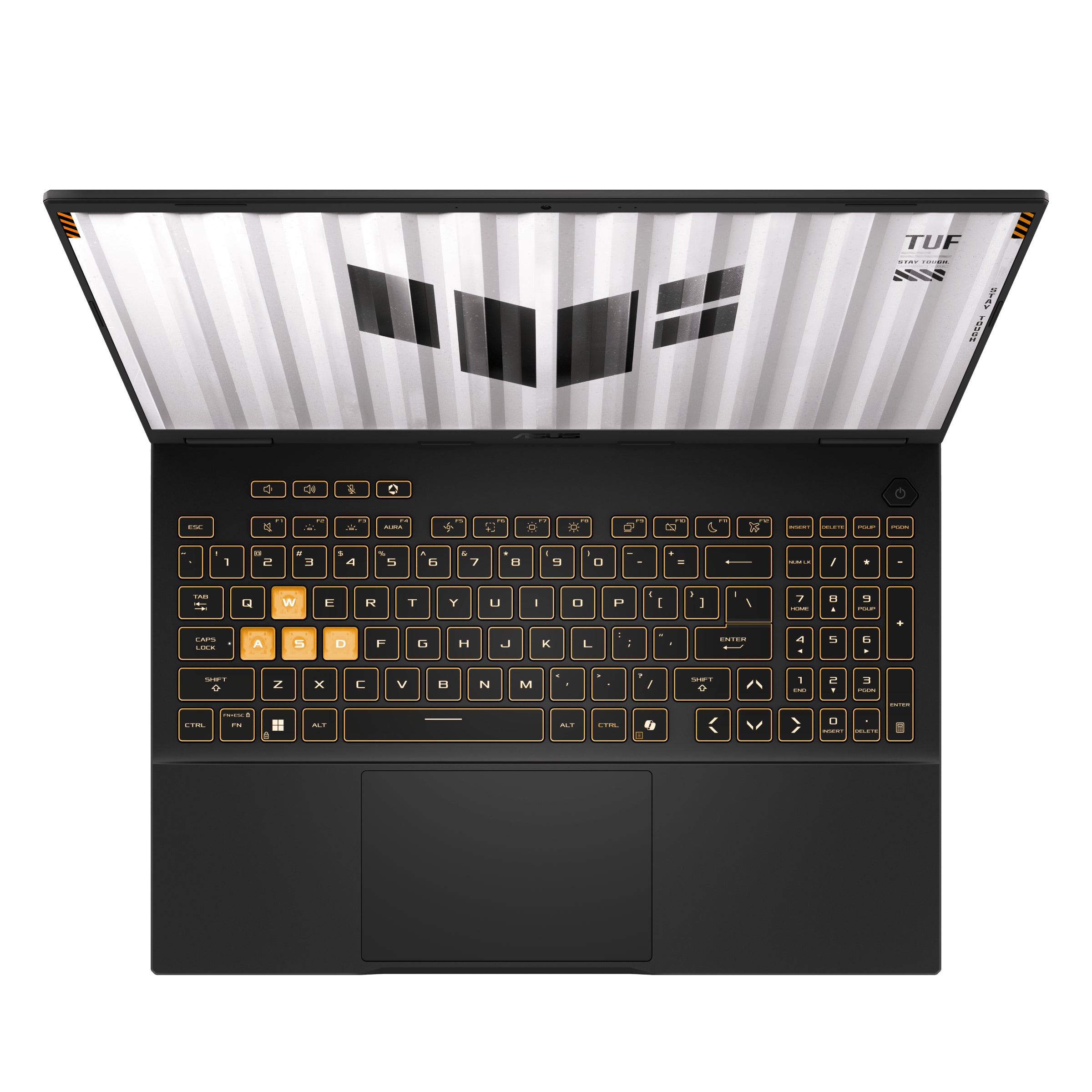ASUS TUF Gaming F16 FX608JMR-RV041W laptop Intel® Core™ i7 i7-14650HX 40.6 cm (16") WUXGA 16 GB DDR5-SDRAM 512 GB SSD NVIDIA GeForce RTX 5060 Wi-Fi 6E (802.11ax) Windows 11 Home Black, Grey