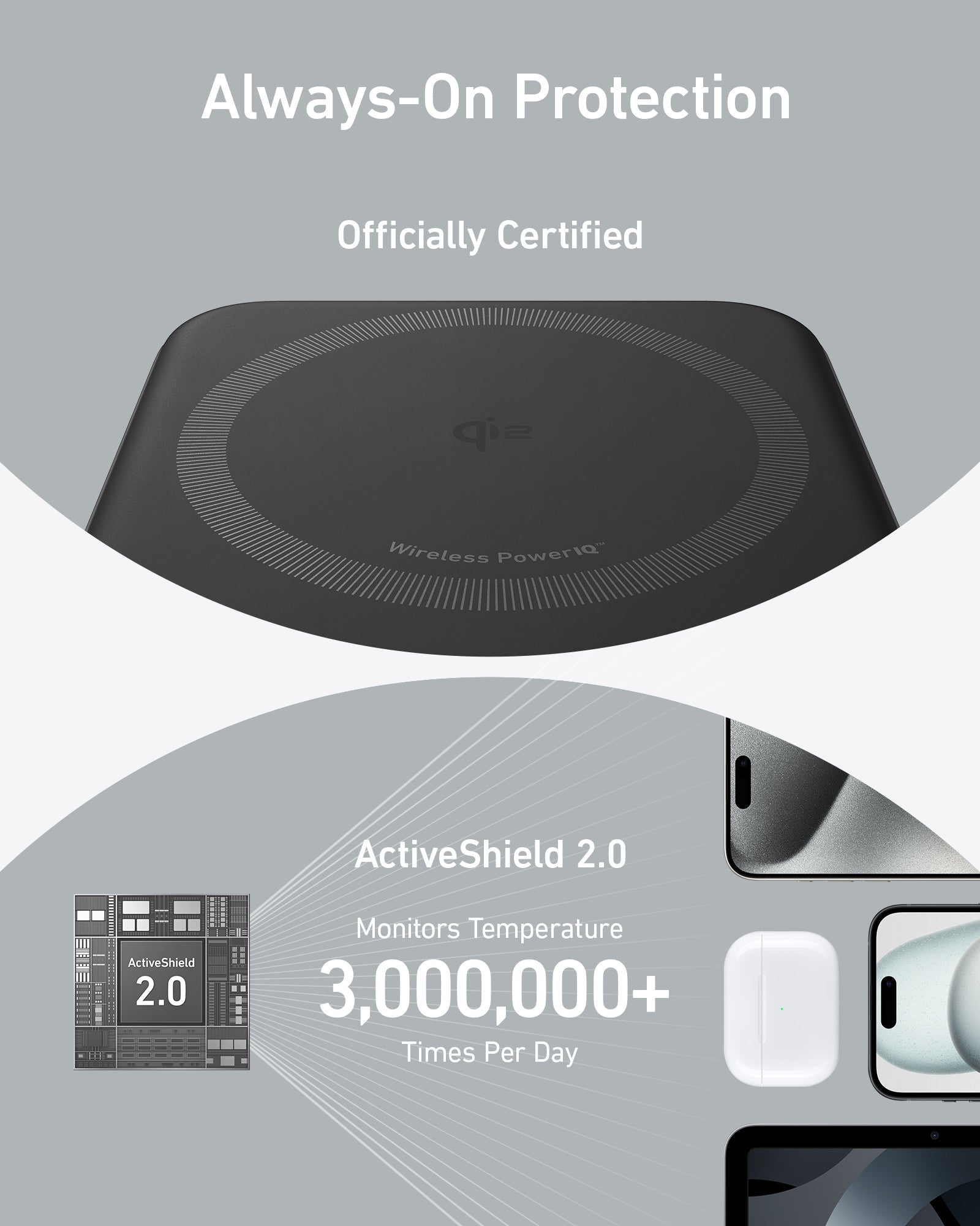 Anker 633 MagGo 10000 mAh Wireless charging Black