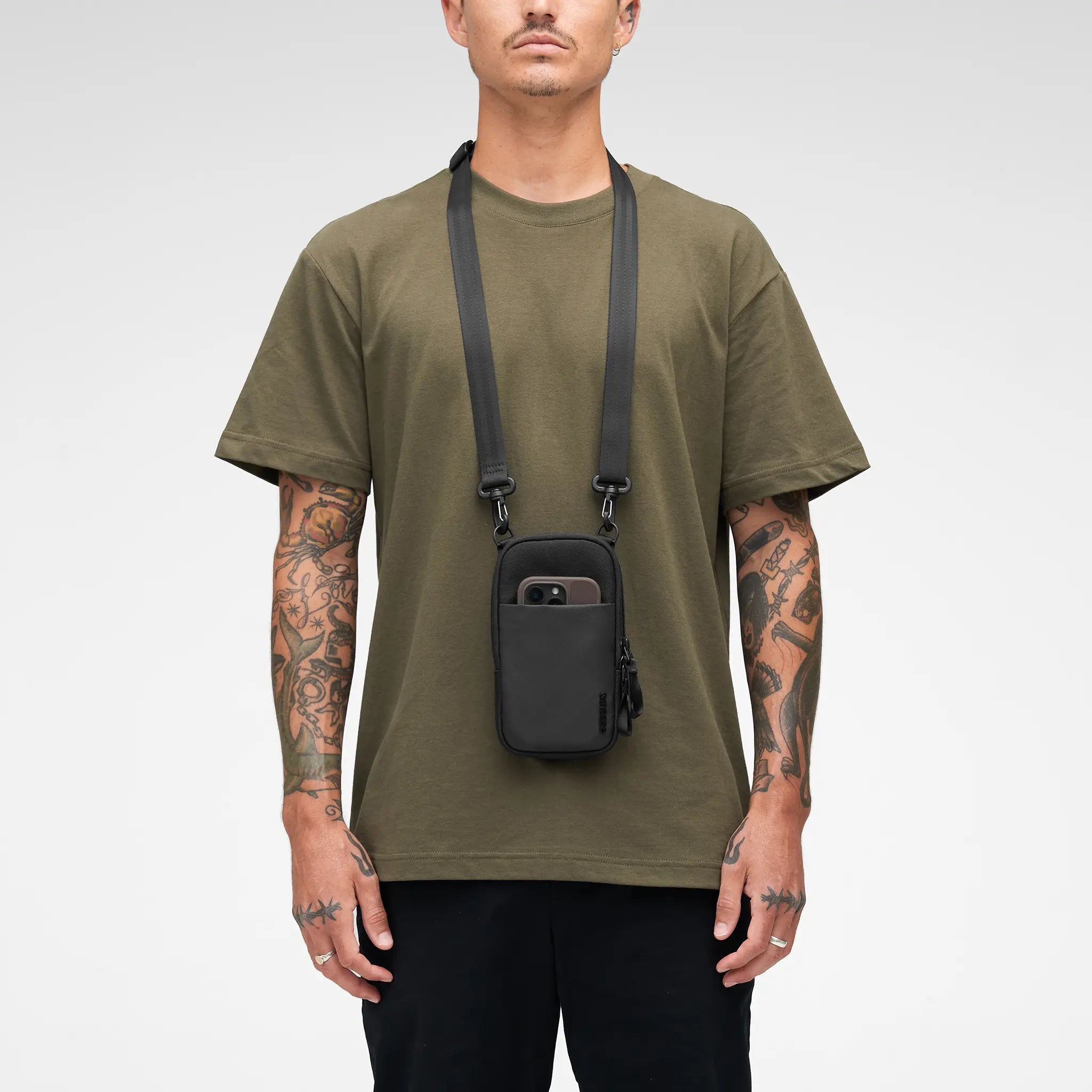 Incase INCO400721-BLK handbag/shoulder bag Recycled polyester Black Boy Cross body bag