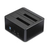 StarTech.com Dual-Bay USB 3.0 to SATA Hard Drive Docking Station, USB Hard Drive Dock, External 2.5/3.5