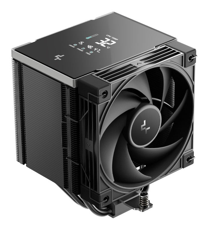 DeepCool AK500 G2 DIGITAL NYX AI Dynamic Adjustment CPU Cooler, Digital Display, 5 Heat Pipes, 4-pin PWM, Intel LGA1851/1700/1200/115x, AMD AM5/AM4 - Soundz Store AUSTRALIA