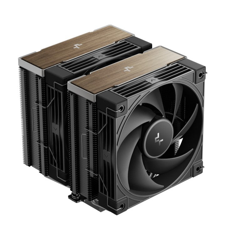 DeepCool AK620 G2 Wood Grain Top Cover CPU Cooler, 4-pin PWM, Hydro Bearing Intel LGA1851/1700/1200/1151/1150/1155/ AM5/AM4 - Soundz Store AUSTRALIA