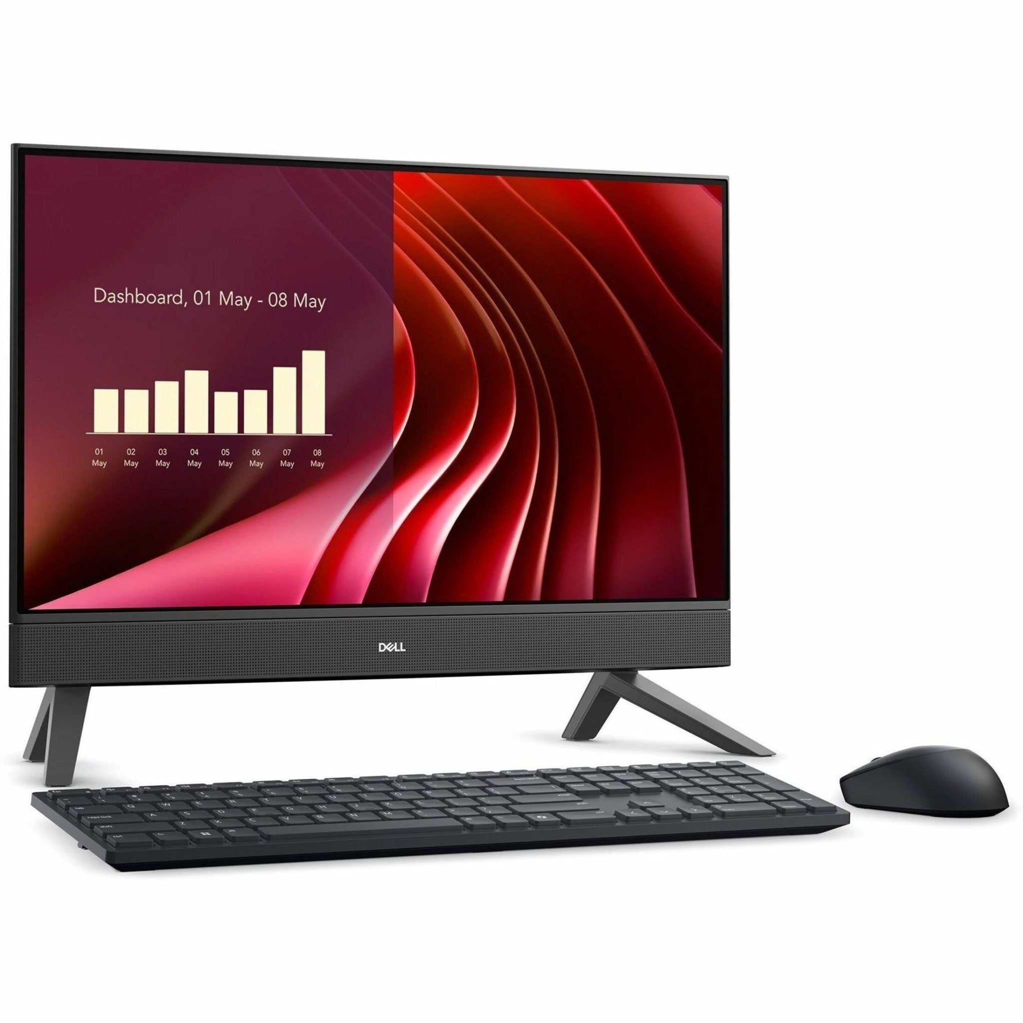 Dell 24 EC24250 All-in-One Computer - Intel Core i5 13th Gen i5-1334U - 16 GB - 512 GB PCI Express NVMe SSD - 23.8' Full HD - Desktop - Black - Soundz Store AUSTRALIA