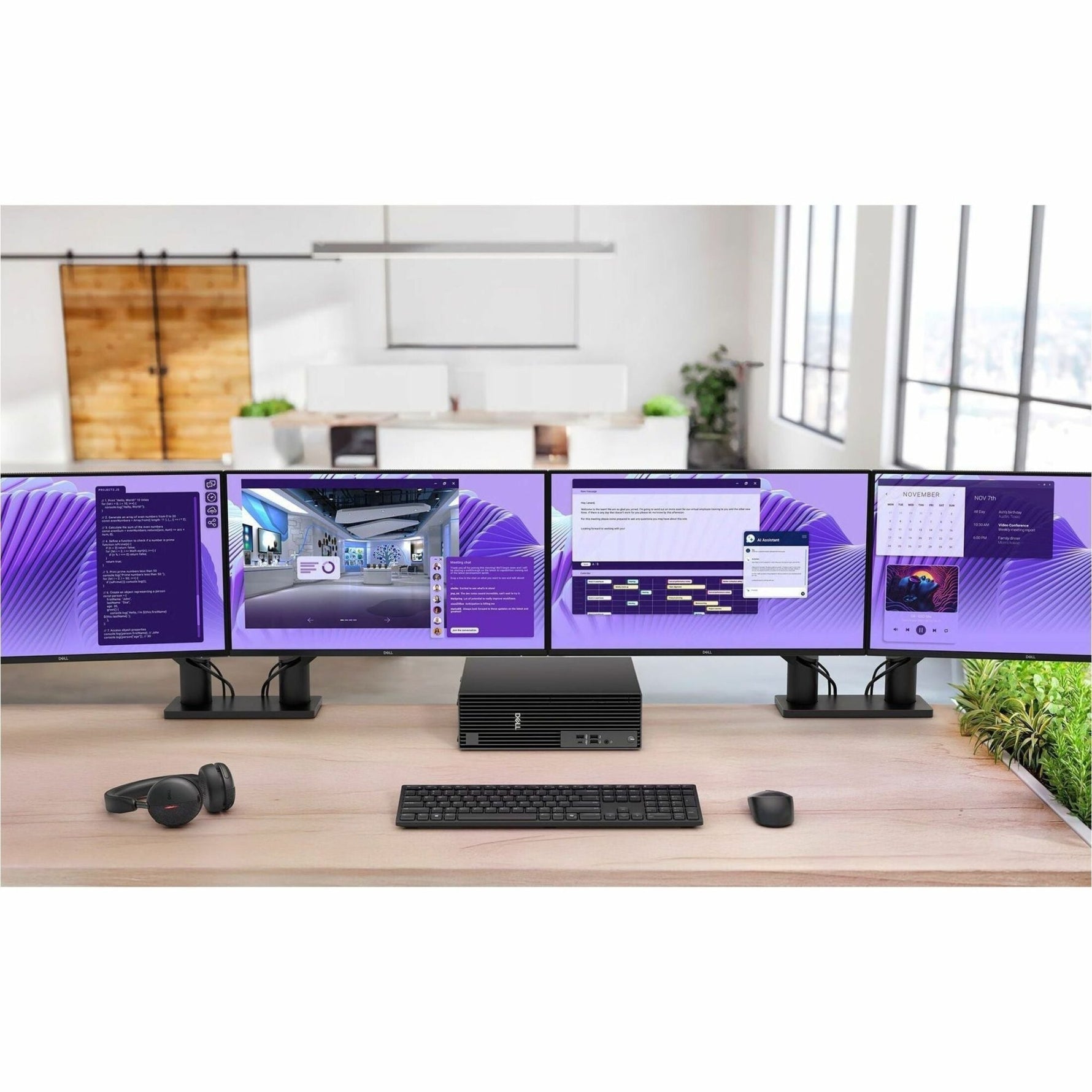 Dell Pro QCS1250 Desktop Computer - Intel Core i7 14th Gen i7-14700 - vPro Technology - 16 GB - 512 GB SSD - Slim PC - Standard Black - Soundz Store AUSTRALIA