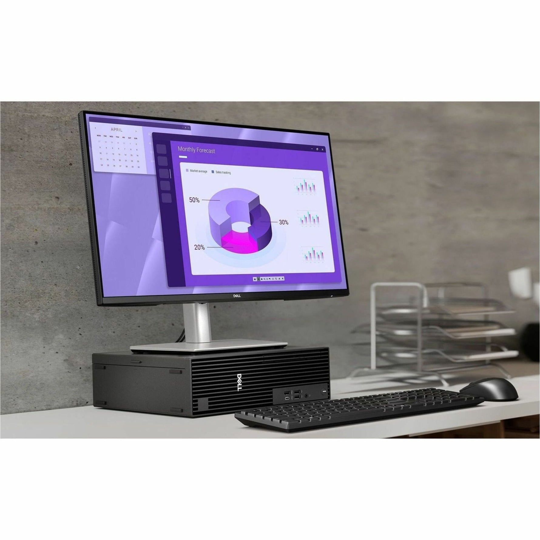 Dell Pro QCS1250 Desktop Computer - Intel Core i7 14th Gen i7-14700 - vPro Technology - 16 GB - 512 GB SSD - Slim PC - Standard Black - Soundz Store AUSTRALIA